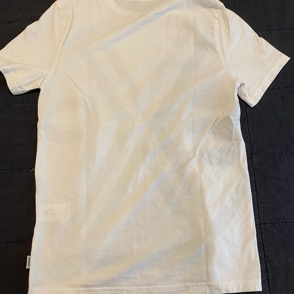 Express Shirt SMALL White Mens Clothing Quality + Fit Short Sleeve Tee Used - Picture 3 of 3
